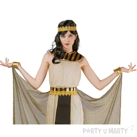 xx stdo zestaw dla doroslych egipcjanka opaska kolnierz sukienka peleryna z nakladkami na nadg
