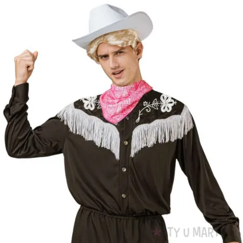 xx stdo zestaw dla doroslych kowboj kapelusz szalik bluzka rozm 56