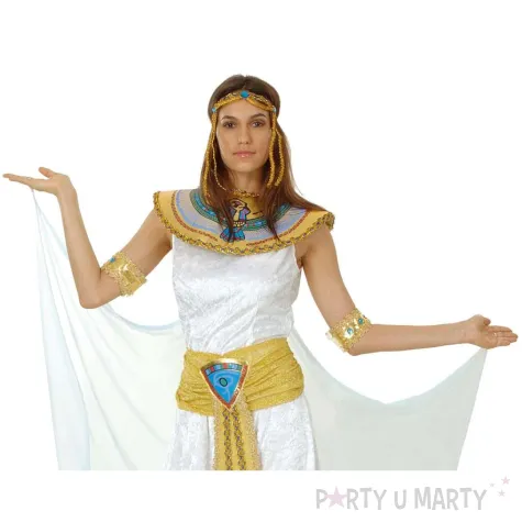 xx stdo zestaw dla doroslych krolowa nilu opaska peleryna z kolnierzem sukienka naramienniki