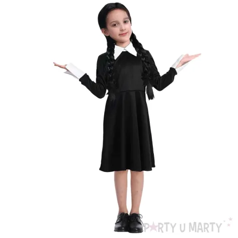 xx stdz stroj dla dzieci mroczna dziewczyna sukienka rozm 110 120 cm