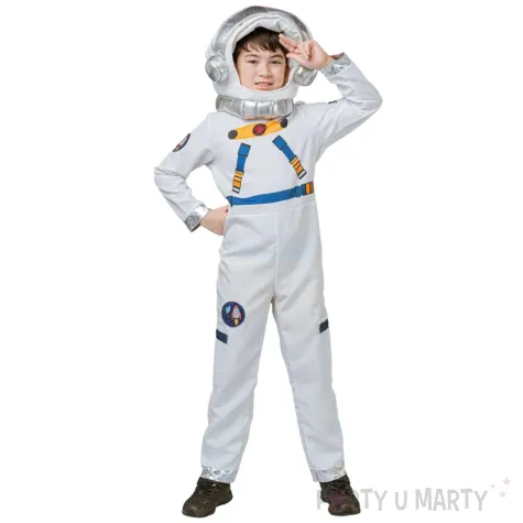 xx stdz zestaw dla dzieci astronauta kombinezon czapka rozm 120 130 cm