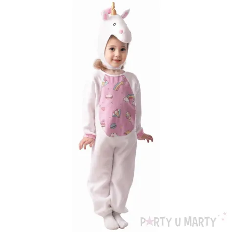 xx stdz zestaw dla dzieci jednorozec kombinezon kaptur rozm 92 104 cm