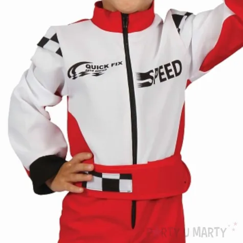 xx stdz zestaw dla dzieci kierowca rajdowy kombinezon pasek czapka rozm 92 104 cm