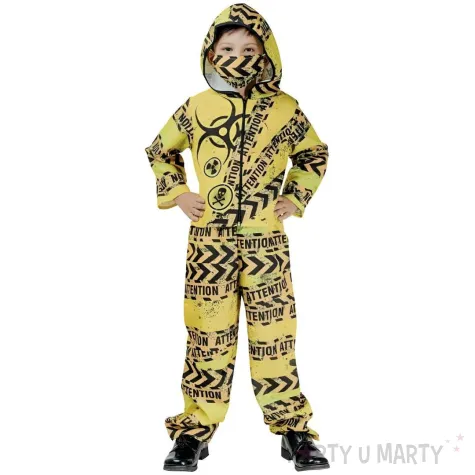 xx stdz zestaw dla dzieci kombinezon ochronny bluzka spodnie maska rozm 120 130 cm