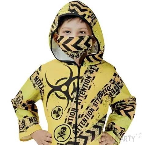 xx stdz zestaw dla dzieci kombinezon ochronny bluzka spodnie maska rozm 120 130 cm