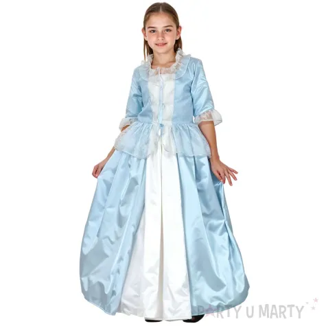 xx stdz zestaw dla dzieci krolewna deluxe sukienka usztywniona halka rozm 110 120 cm