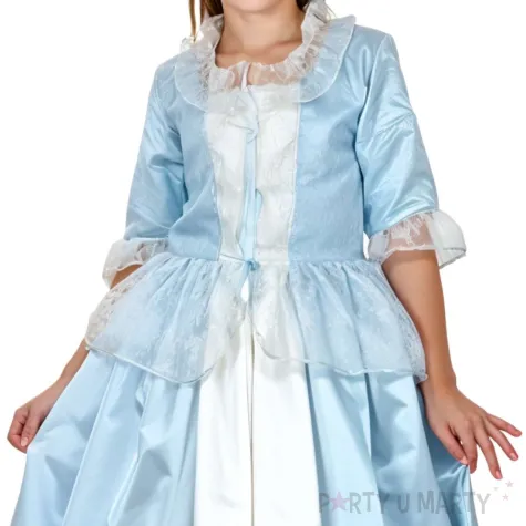 xx stdz zestaw dla dzieci krolewna deluxe sukienka usztywniona halka rozm 130 140 cm