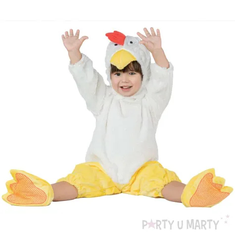 xx stdz zestaw dla dzieci mala kurka kombinezon kaptur buciki rozm 92 104cm