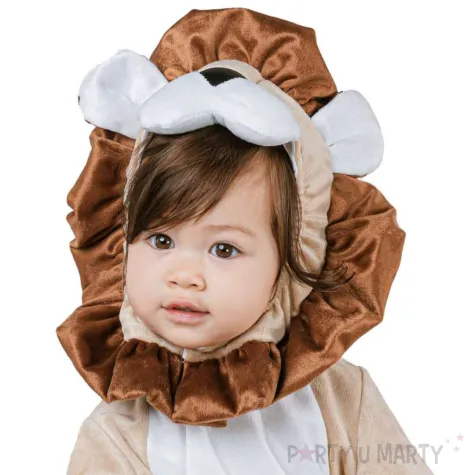 xx stdz zestaw dla dzieci maly lew kombinezon kaptur buciki rozm 92 104 cm