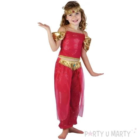 xx stdz zestaw dla dzieci tancerka brzucha spodnie bluzka opaska rozm 110 120 cm