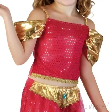 xx stdz zestaw dla dzieci tancerka brzucha spodnie bluzka opaska rozm 120 130 cm