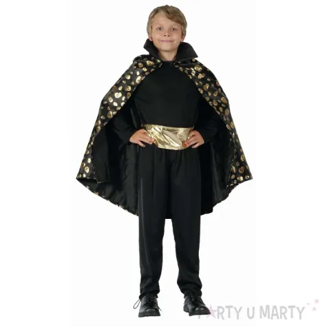 xx stdz zestaw dla dzieci zloty wampir peleryna pasek rozm 130 140 cm