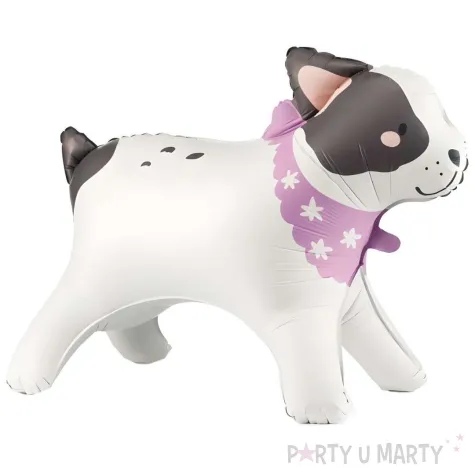 xx stojacy balon foliowy buldog 75x57 cm mix