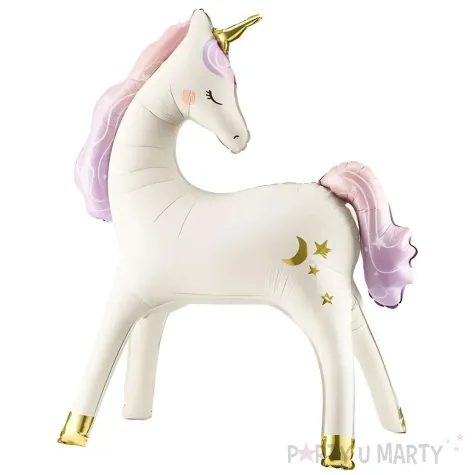 xx stojacy balon foliowy jednorozec 95x86 cm mix