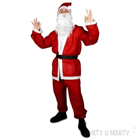 xx stroj swietego mikolaja rozmiar 170 190cm mix