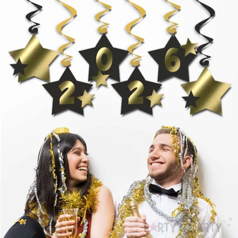 xx swiderki nowy rok 2026 z gwiazdami zl czarn