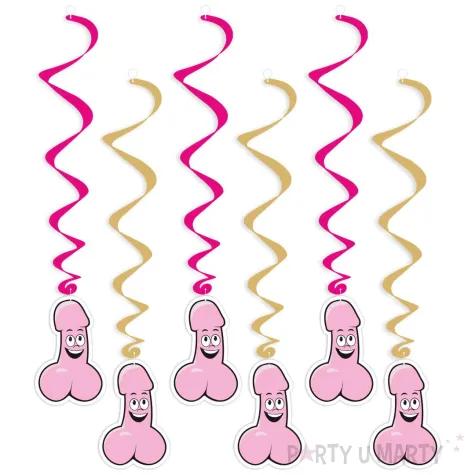 xx swiderki peniski zloto rozowe x6