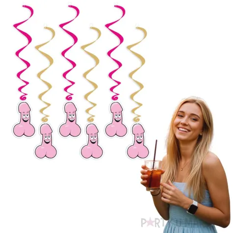 xx swiderki peniski zloto rozowe x6