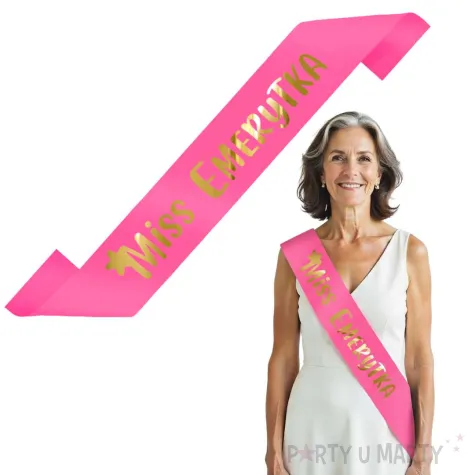 xx szarfa miss emerytka fuksja