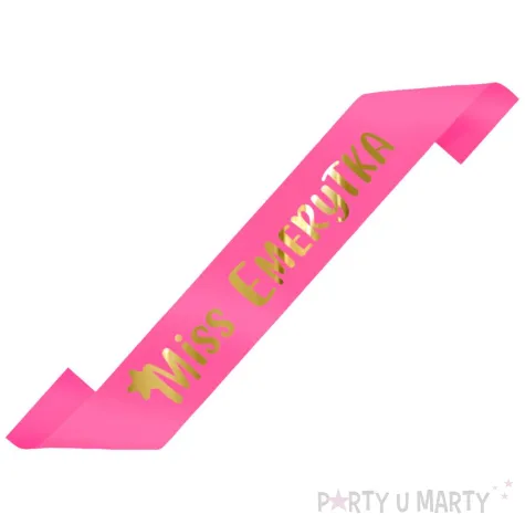 xx szarfa miss emerytka fuksja