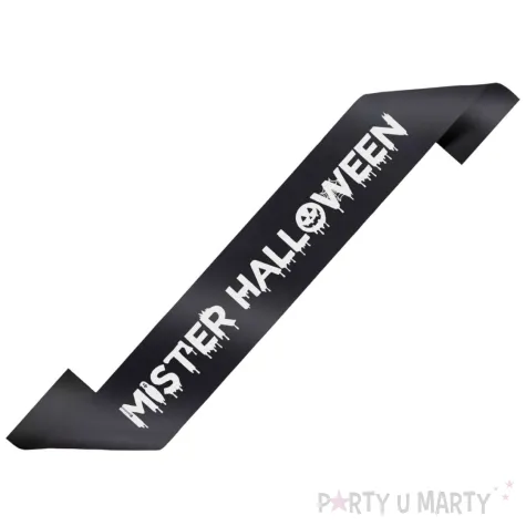 xx szarfa mister halloween czarny