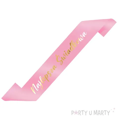 xx szarfa najlepsza swiadkowa rozowy