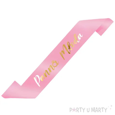 xx szarfa panna mloda rozowy