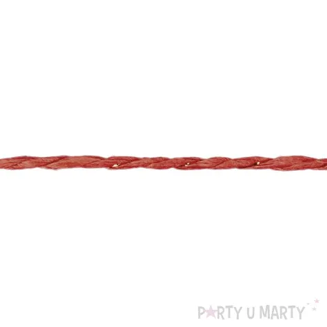 xx sznurek titanum craft fun series papierowy 10m 24br0201 15 czerwony