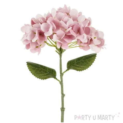 xx sztuczny kwiat hortensja 35 cm jasny roz