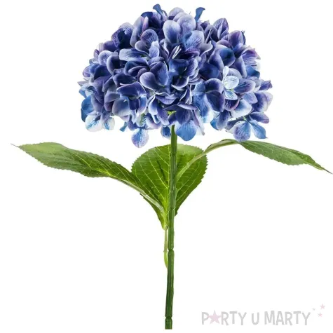 xx sztuczny kwiat hortensja premium 69 cm granat