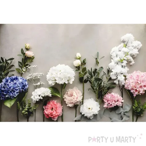 xx sztuczny kwiat hortensja premium 69 cm granat