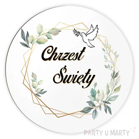 xx tablica powit chrzest sw gemetria mietowa