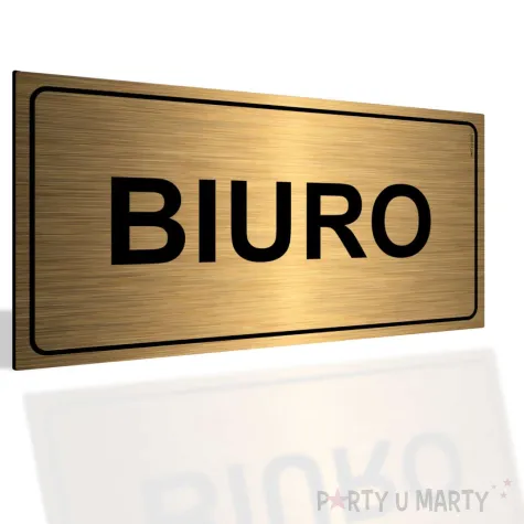 xx tabliczka informacyjna biuro