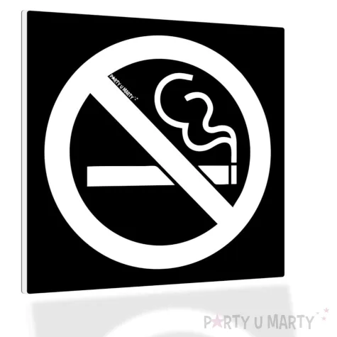xx tabliczka informacyjna logo zakaz palenia