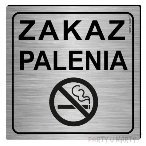 xx tabliczka informacyjna zakaz palenia
