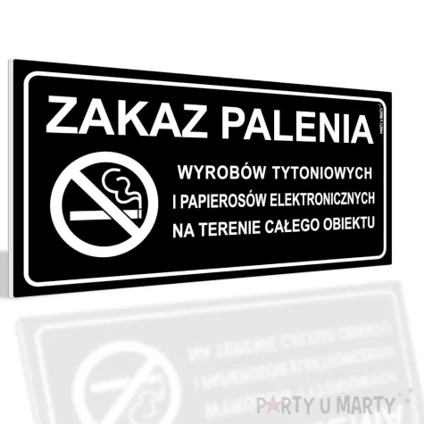 xx tabliczka informacyjna zakaz palenia wyrobow tytoniowych