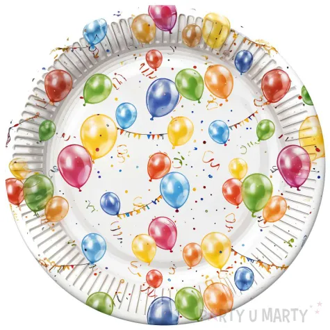 xx talerz maki 180mm 8szt baloniki