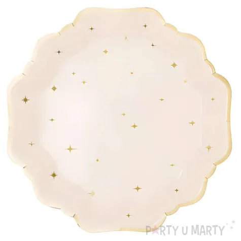 xx talerzyki gwiazdki mix 21 cm 1 op 6 szt