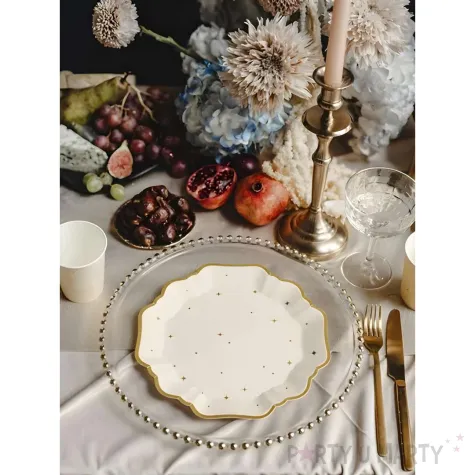 xx talerzyki gwiazdki mix 21 cm 1 op 6 szt