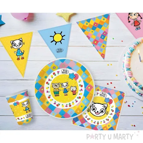 xx talerzyki pap kicia kocia licencja 18 cm 6 szt