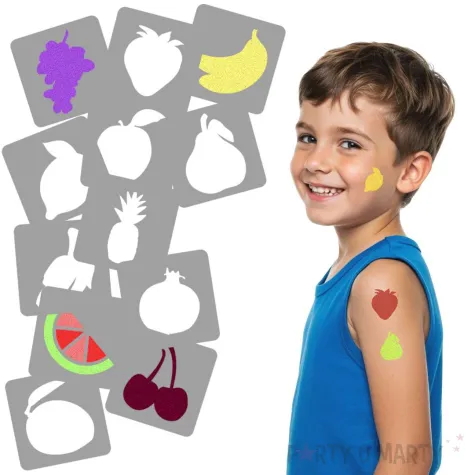 xx tatuaz brokatowe owoce