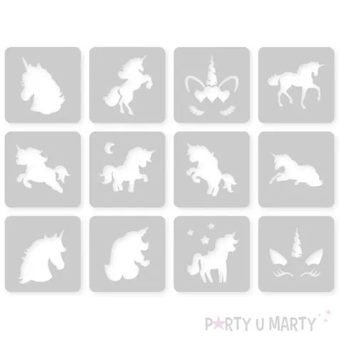 xx tatuaze brokatowe jednorozec