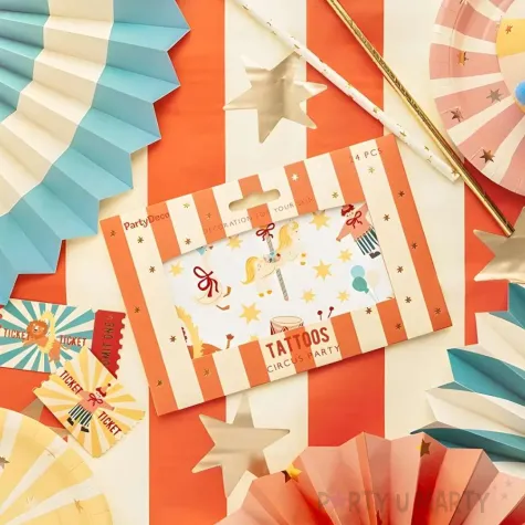 xx tatuaze cyrk mix 1 op 24 szt