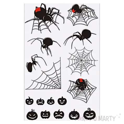 xx tatuaze halloween pajaki dynie