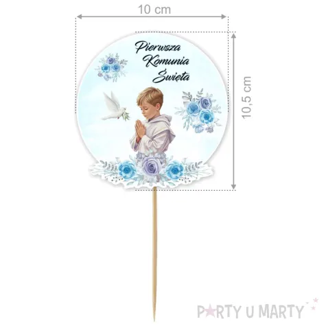 xx topper pap komunia chlopczyk w albie