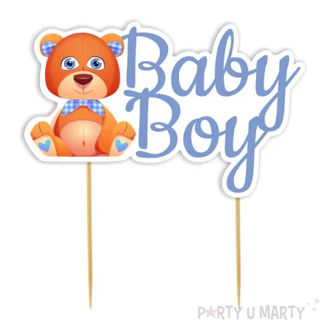 xx topper papierowy baby boy