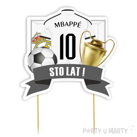 xx topper papierowy sto lat real madryt mbappe