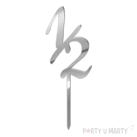 xx topper pl 1 2 roku srebrny