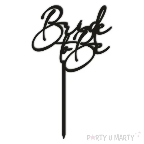 xx topper pl bride to be czarny