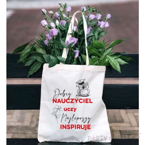 xx torba eko najlepszy nauczyciel inspiruje